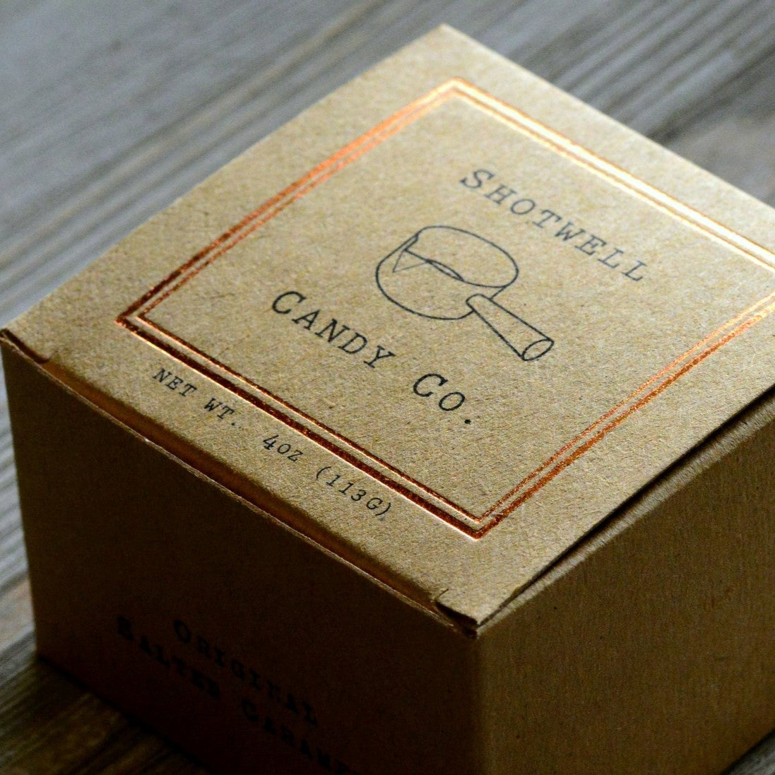Shotwell Original Salted Caramels - 4oz Box