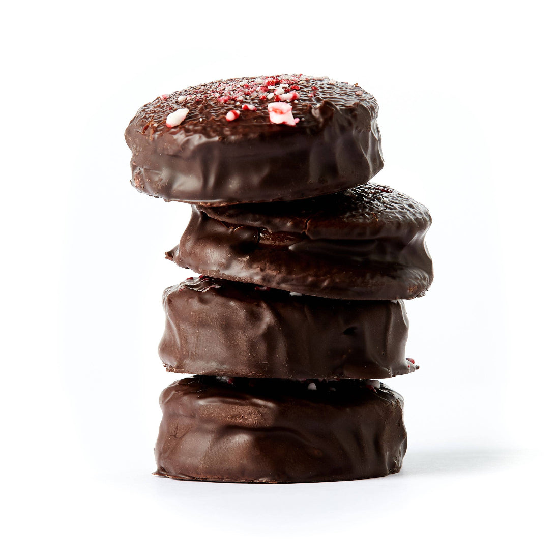 Peppermint Chocolate Alfajores