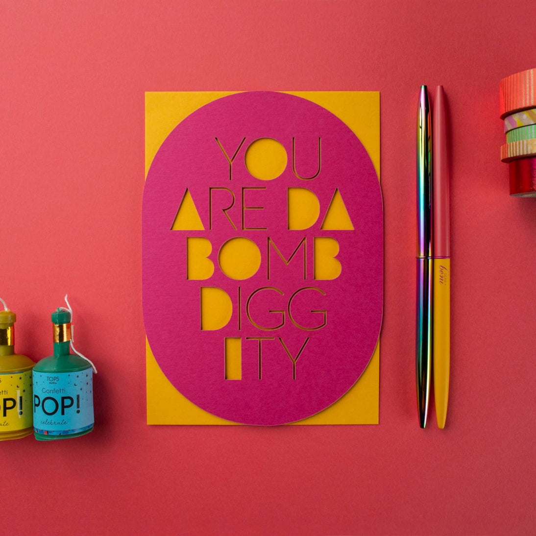 'You Are Da Bomb Diggity' Sleeve Card