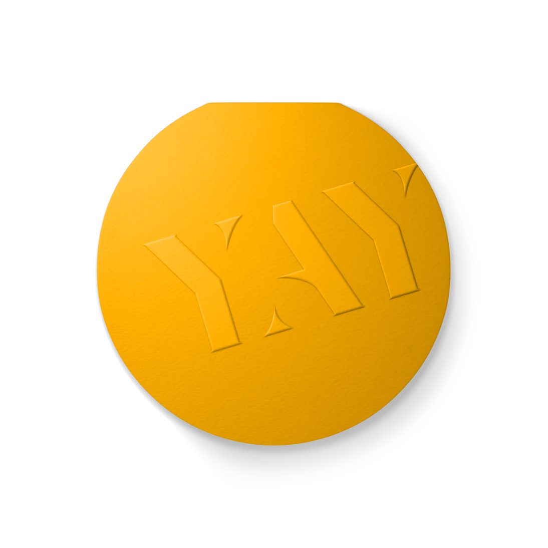 'YAY' Clamshell Card