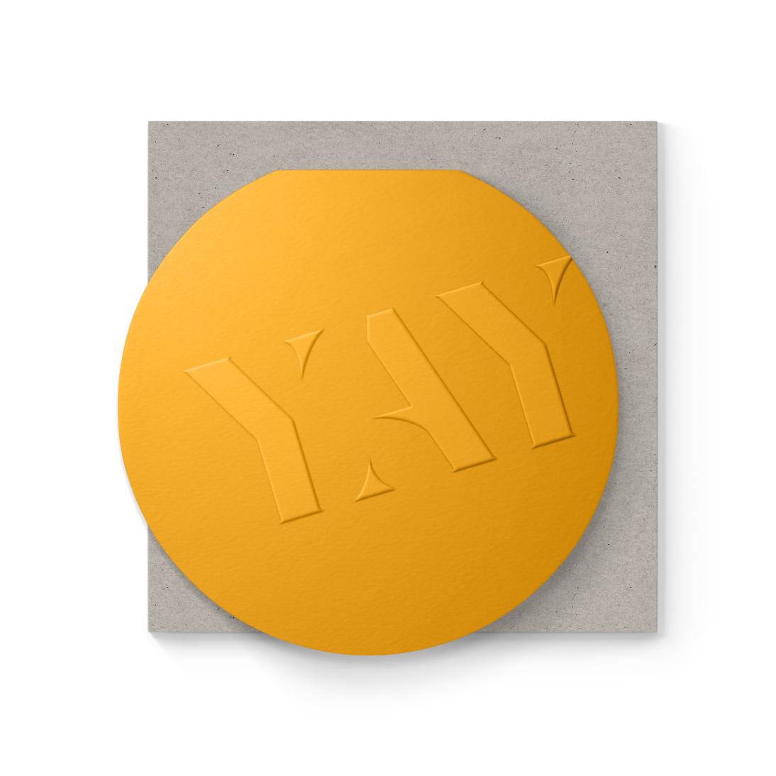 'YAY' Clamshell Card