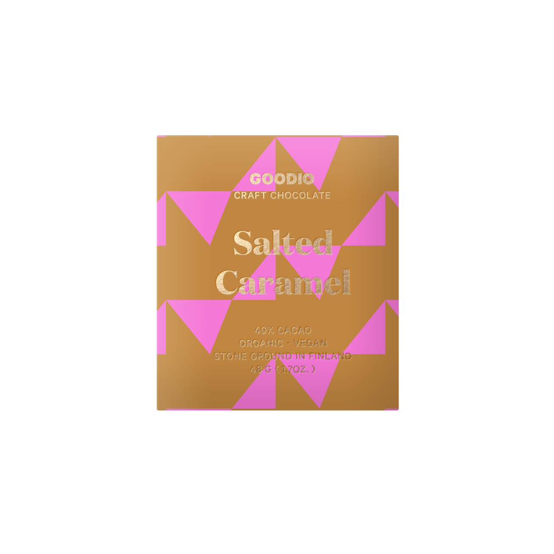 Salted Caramel 39% Artisan Chocolate Bar