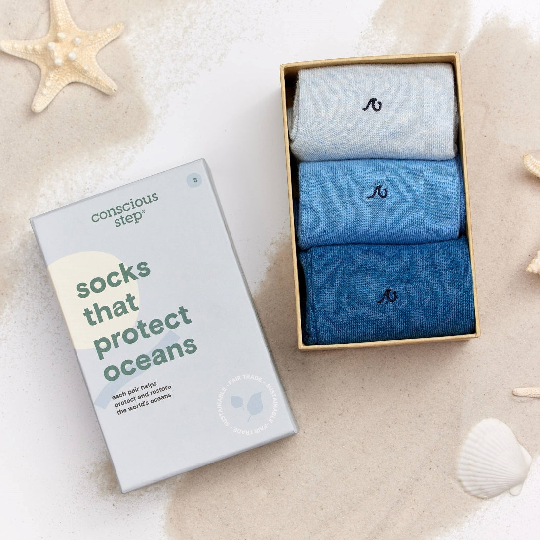 Socks That Protect Oceans (Set of 3)