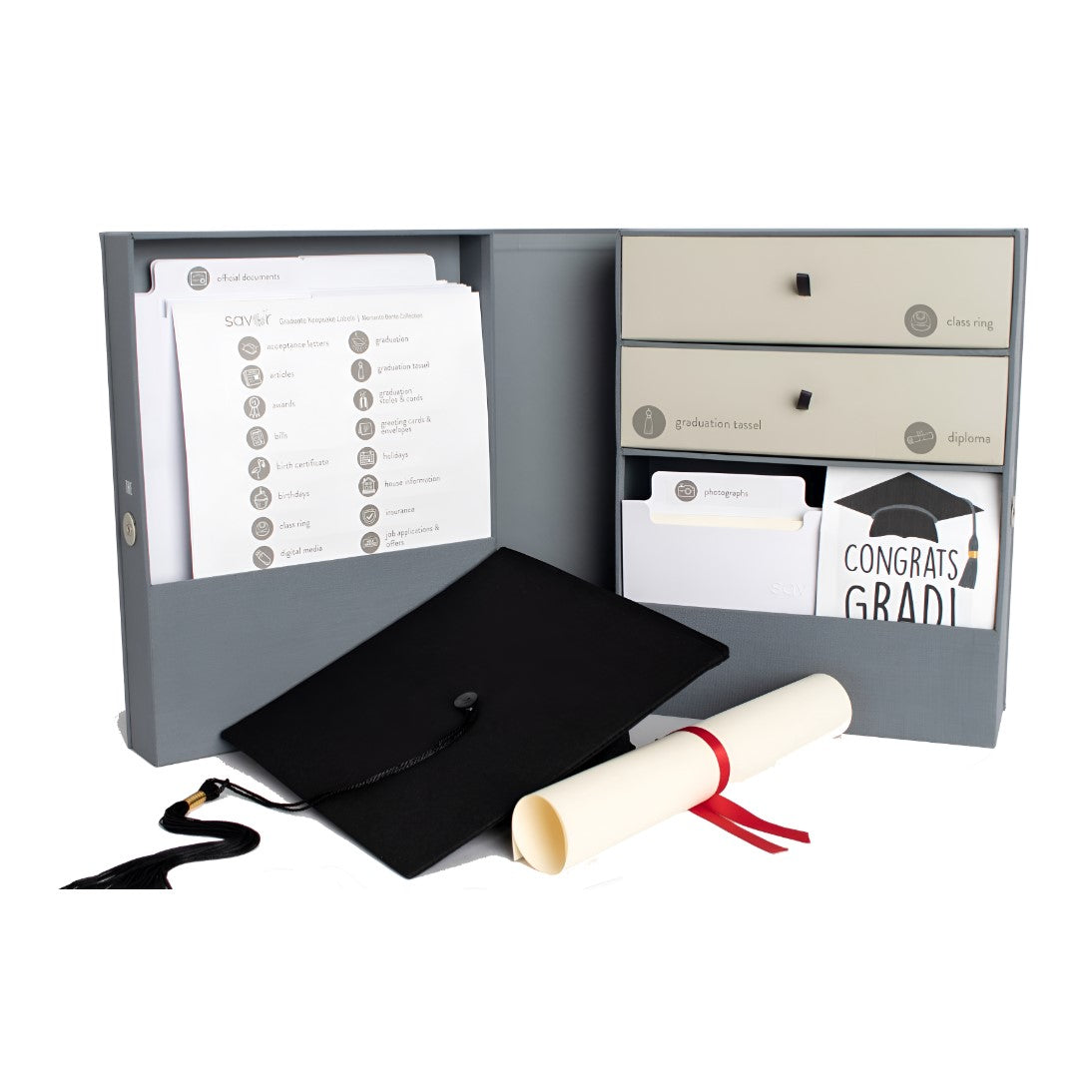 The Vault Graduate and Adulting Keepsake Box