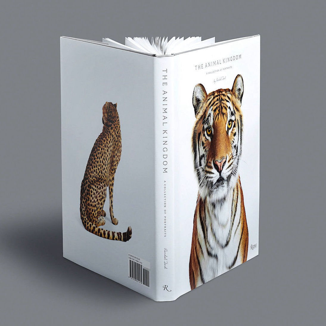 The Animal Kingdom - A Collection of Portraits - Photographs - by Randal Ford, Foreword by Dan Winters, published by Rizzoli, Hardcover, Outside Cover with Dust Jacket - front, back, and spine