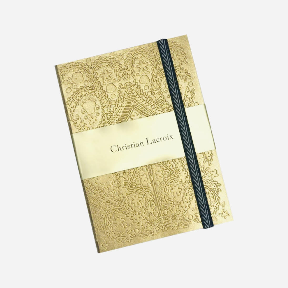 Christian Lacroix Gold Paseo Notebook