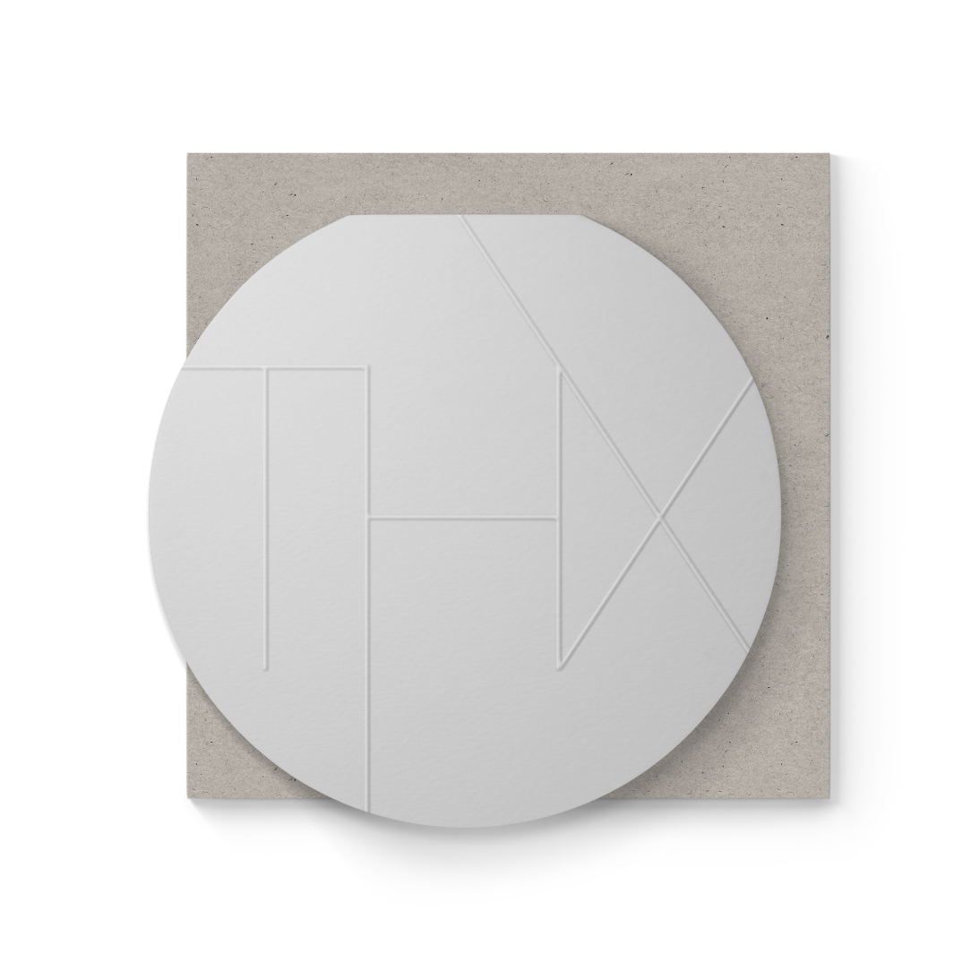 'THX' Thank You Clamshell Card