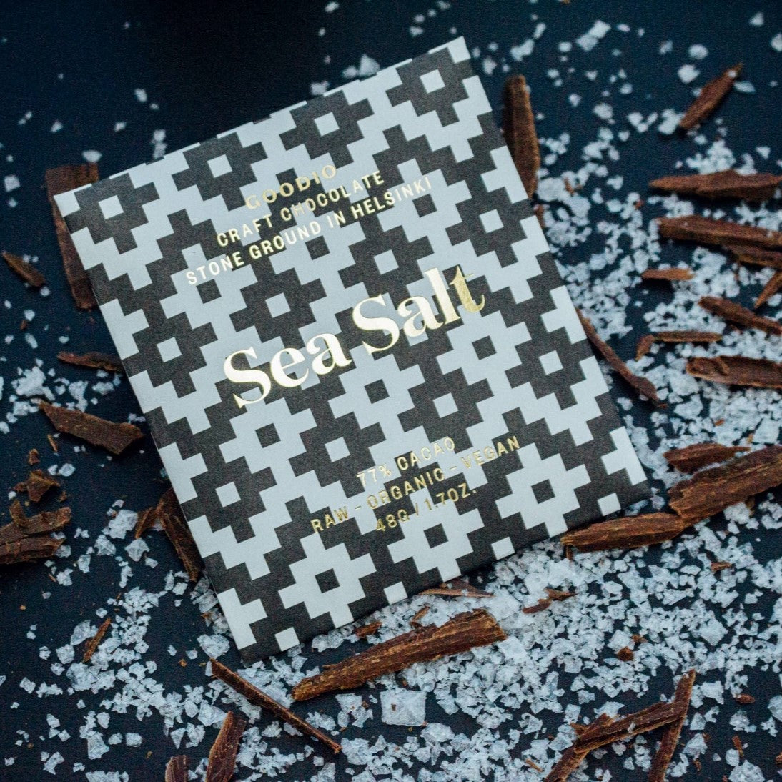 77% Sea Salt Artisan Chocolate Bar